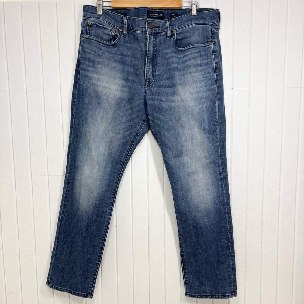 Lucky Brand Men's Classic Straight Blue Jeans Size 36/30